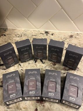 Pura Winter Noir Smart Scent Refill (Gray) - Pack of 9